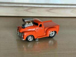 2001 Muscle Machines Orange Truck 1:64 Diecast Car Good Condition - €7,69 EUR