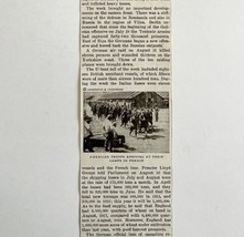 1917 The Great War WW1 Article September Update American Troops France L... - $19.99