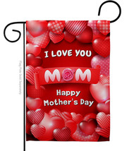 Love You Mom - Impressions Decorative Garden Flag G192447-BO - £15.83 GBP