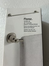 Two (2) KOHLER Florez 18&quot; Towel Bars ~ Vibrant Polished Nickel ~ R27899-SN - $69.94