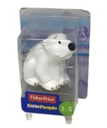 Fisher Price Polar Bear Little People White Toy Zoo Preschool Figurine P... - $18.99 CAD