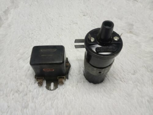 Voltage Regulator Ducettier Ignition Coil Made in France Car Parts Lot V... - $20.91