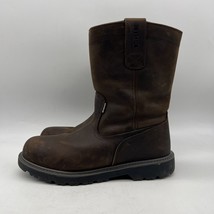 Wolverine Floorhand Welly W10680 Mens Brown Western Boots Size 10.5 EW - £62.31 GBP