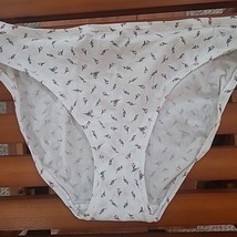 Victoria Secret Bikini Panties In Rosebud Print Size Large - £15.28 GBP