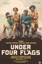 13707.Decor Poster print.Room Wall art design.Under Four flags WWI movie... - $16.20+