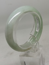 58.90mm Icy Ice Light Green Burma Jadeite Jade Bangle Bracelet # 57g # 285 carat - £949.14 GBP