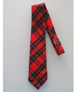 Bert Pulitzer Vintage Men&#39;s Plaid Wool Tie - $18.00