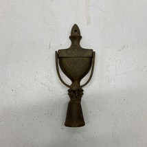 Original Vintage Brass Bell Door Knocker Bells of Sarna Antique engraved... - £14.54 GBP