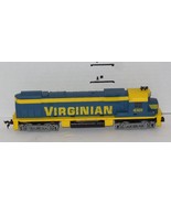 TYCO HO Scale VIRGINIAN 4301 DIESEL Locomotive Train Engine BLUE YELLOW ... - $52.21
