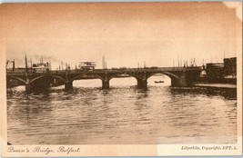 Queens Bridge Belfast Ireland United Kingdom Postcard - £7.87 GBP