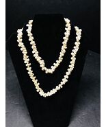 Vintage Tiny Small Snail Shell Necklace Jewelry 18” Costume - $10.94