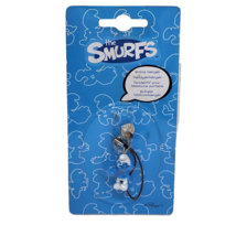 The Smurfs 2011 Mobile Hanger / Dangle Charm Brainy Smurf Glasses New In Package - £8.91 GBP