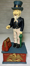 Uncle Sam Coin Bank - £19.80 GBP