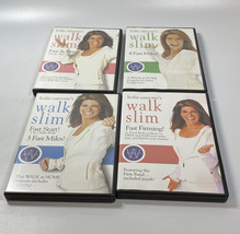 Leslie Sansone Walk Slim 5 DVD Lot Fast Firming Fast Start Fast Miles Firm Band - £22.61 GBP