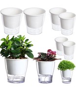 6 Pakcs Self-Watering Planters For Indoor Plants In Large, Medium,, 3 In... - £28.14 GBP