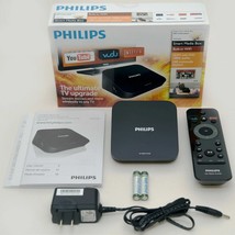 New Philips HMP2000/37 Hd Smart Media Box Hdtv Hdmi 1080p Netflix Wi Fi - £14.70 GBP