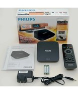 NEW Philips HMP2000/37 HD Smart Media Box HDTV HDMI 1080p netflix WiFi - £14.67 GBP