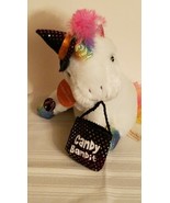 Dandee Animated Musical Candy Bandit Unicorn 8&quot; Halloween Plush - $54.86 CAD
