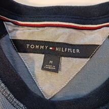 TOMMY HILFIGER Long Sleeve Cotton/Polyester Blue Men's Sweater Size Medium image 4