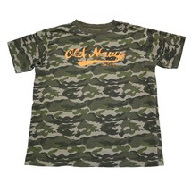 Old Navy Shirt Womens L Green Short Sleeve Crew Neck Camouflage Casual T Shirt - £17.97 GBP