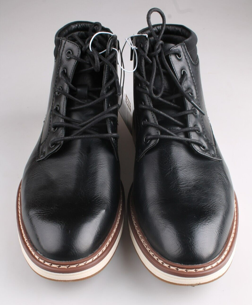 Steve Madden “P-Jelen” Herren Seitenreißverschluss Chukka Kleid Stiefel Black Item image 4