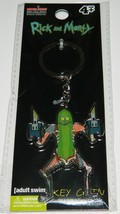 Rick and Morty TV Series Pickle Rick with Blades Colored Metal Key Ring KeyChain - $7.84