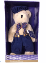 Vintage Gift Gallery Collectible Homespun Classic Jointed Teddy Bear Plu... - £31.83 GBP