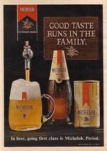 Michelob Light Beer Advertising Metal  Sign 8x12in Vintage Mancave Man C... - $596.93 MXN