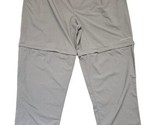 Columbia Pants Mens Gray Backcast Convertible Pant PFG Fishing Outdoors ... - $36.10