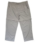 Columbia Pants Mens Gray Backcast Convertible Pant PFG Fishing Outdoors ... - £28.60 GBP