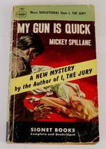 Mickey Spillane-Mike Hammer-James Avarti MY GUN IS QUICK 1950 1st Signet - $6.00