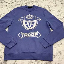 Men&#39;s Troop Lilac Purple | White Crewneck Sweater . - £63.16 GBP