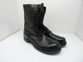 Corcoran Men&#39;s 10&quot; Leather Jump Uniform Boot 1500 **Made In USA* Black/Black 10D - £84.17 GBP