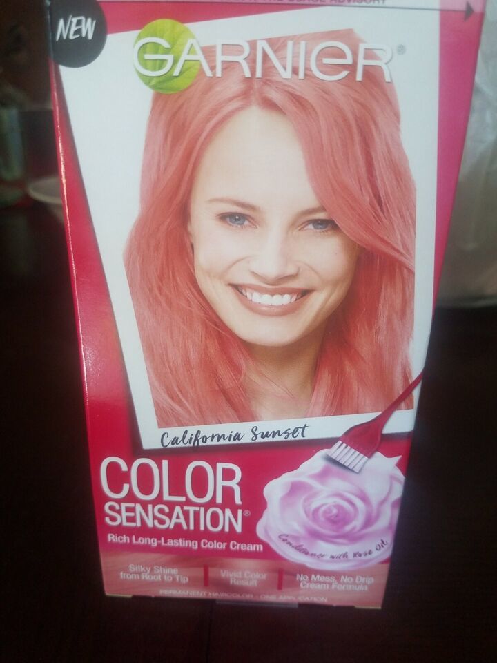 Color Sensation 7.26 Coral Pink Hair Color Loreal