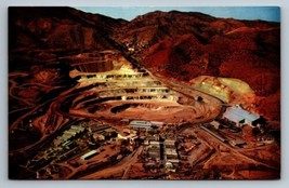 Color Postcard Of Phelps Dodge Corporation&#39;s Open-Pit Copper Mine Arizona Petley - £10.97 GBP