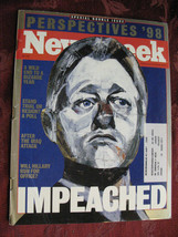 NEWSWEEK December 28 1998 January 4 1989 Bill Clinton Impeached - £6.75 GBP