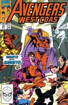 Avengers West Coast #60 - Jul 1990 Marvel Comics, Vf 8.0 Sharp! - £2.36 GBP