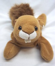 Vintage Great American Fun Cute Brown Squirrel 8&quot; Bean Bag Stuffed Animal Toy - £11.68 GBP