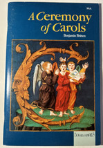 A Ceremony of Carols By Benjamin Britten Song Book - $12.20