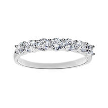 Solid Genuine 14k White Gold 1 1/10ct Round Fine Cubic Zirconia Wedding ... - $293.04+