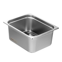 VEVOR 6 Pack Hotel Pans, 1/2 Size Anti-Jam Steam Pan, 0.8mm Thick Stainless Stee - $123.68