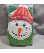 3Ft DIY Lighted Felt Tree &amp; Snowman Countdown Until Christmas Advent Cal... - $462.39 MXN