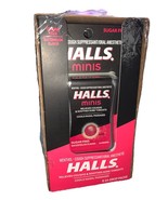 1 Case Of 8 Pk Halls  Minis Mentho-Watermelon Flavored Sugar Free Cough ... - $539.26 MXN