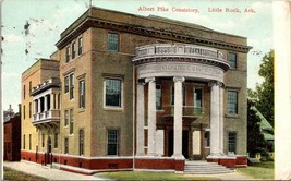 Arkansas Little Rock Albert Pike Consistory Posted ? Yankton SD Antique Postcard - £5.89 GBP