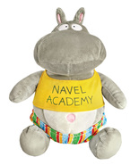 Belly Button Book! 10.5 Inch Hippo Doll by MerryMakers - $373.63 MXN