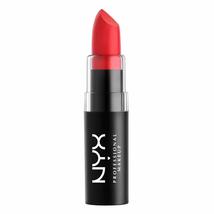 NYX Matte Lipstick - MLS08 Pure Red (Pack of 1) - £16.01 GBP
