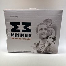 MiniMeis Child Shoulder Carrier Grey Excellent Condition - £139.08 GBP