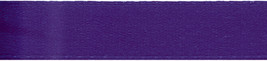 Offray Single Face Satin Ribbon 5/8&quot;X18&#39;-Regal Purple. - £8.94 GBP
