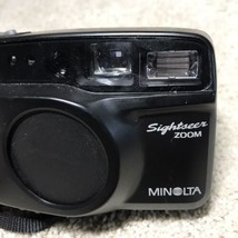 Minolta Sightseer Zoom Point &amp; Shoot 35 Film Camera Tested - $19.75