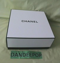 Chanel Designer Empty gift Box With Tissue Paper 8.5" Square - £23.64 GBP